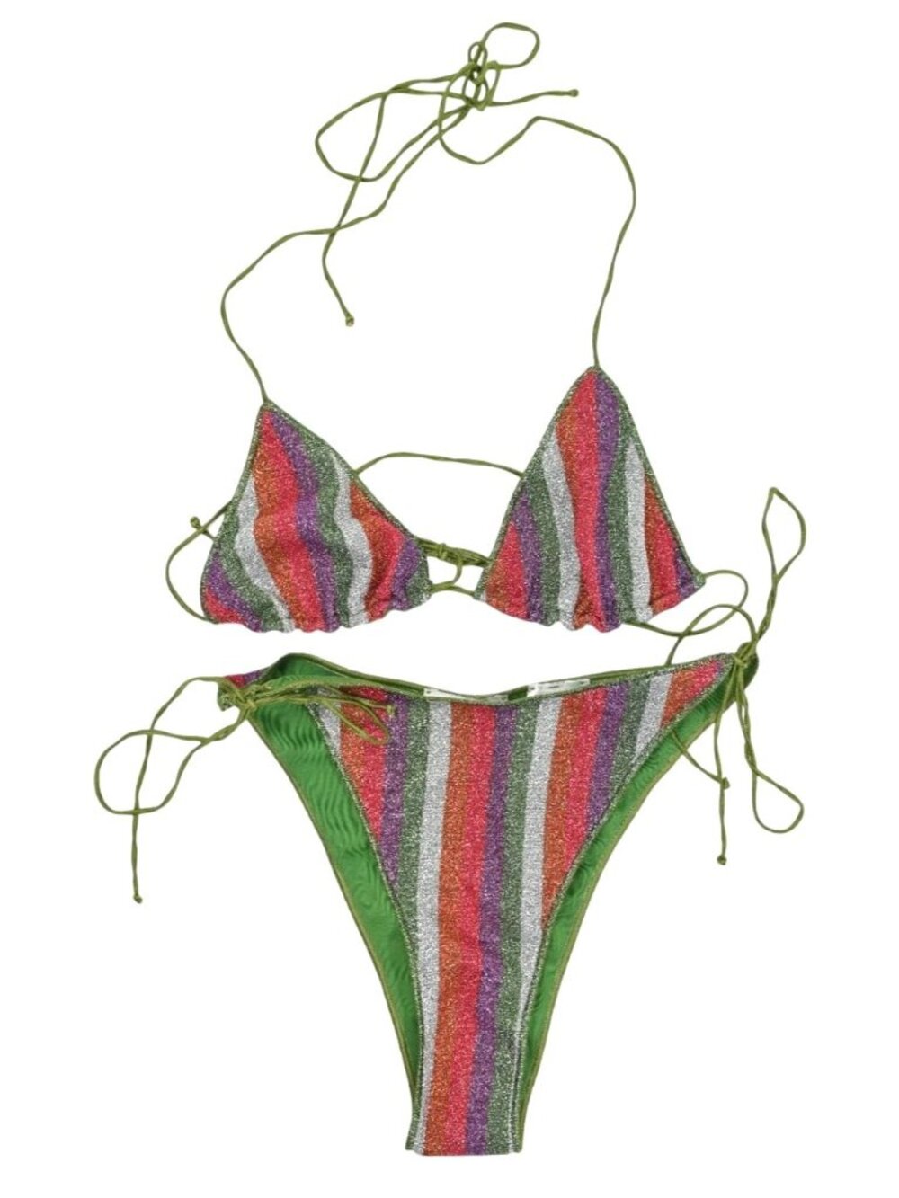 Oseree Lolita Kini Bikini in Pink